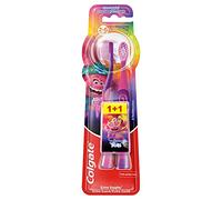 Colgate Oral Care Smiles Duo Toothbrushes for Children 2-6 Years - Pack of 4 x 2 - Total 8 Brushes (Random Colours)