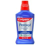 Colgate Peroxyl Alcohol Free Mouthwash with 1.5% Hydrogen Peroxide, Mouth Sore