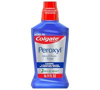 Colgate Peroxyl Mouth Sore Rinse, Mild Mint, 16.9 oz