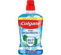 Colgate Plax Cool Mint Alcohol Free No Burn Experience - 24/7 Plaque