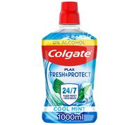 Colgate Plax Cool Mint Mouthwash 1L | fresh breath mouthwash |