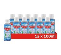 Colgate Plax Cool Mint Mouthwash Travel Size 100ml x 12, Alcohol Free