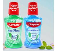 Colgate Plax Mouthwash Twin Pack - Soft Mint & Cool Mint (2 x 250ml)