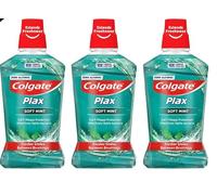 Colgate Plax Soft Mint Mouthwash 500ml - Pack of 3