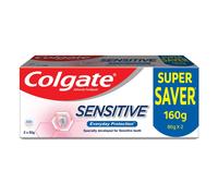 Colgate Sensitive Everyday Protection Toothpaste Combo Pack of 160g 80g X 2 Specifically Developed for Sensitive Teeth & Healthy Gums Colgate Tooth