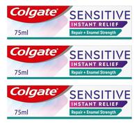 Colgate Sensitive Instant Relief Enamel Repair Toothpaste 75ml - Pack of 3