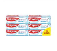 Colgate Sensitive Sensifoam Teeth Whitening Toothpaste 75ml x12 - Fluoride Toothpaste - Fresh Breath - Helps Restore Teeth Whiteness