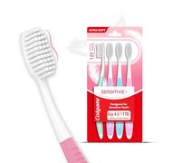 Colgate Sensitive Toothbrush - Pack of 4 - Ultra Soft bristles take Care of Sensitive Teeth and Gums - India