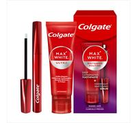 Colgate Teeth Whitening Kit with 1 x Max White Overnight Whitening Serum and 1 x Max White Ultra Active Foam Toothpaste 75 ml