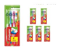 Colgate Tootbrush Premier Clean Medium (4 Brushes in a Pack) - Pack of 6