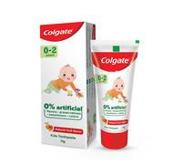 Colgate Toothpaste For Kids Cavity Protection (0-2 Years), Natural Fruit Flavour Tooth Paste, Sls & Fluoride Free - 70G Tube