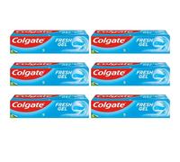 Colgate Toothpaste Fresh Minty Gel 75ml x 6