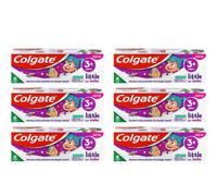 Colgate Toothpaste Kids Mint Flavour 3+ Years 50ML x 6