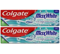 Colgate Toothpaste Max White Crystals 75ml X 2