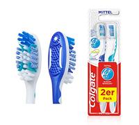 Colgate Total 360 Degree Cleaning Toothbrush | Manual toothbrushes with 4-way cleaning, cleans teeth, tongue, cheeks and gaps, with polishing fins, micro-fine bristles