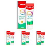 Colgate Total Active Prevention + Deep Clean Toothpaste 75ml 3X More Effective at Fighting a Root Cause¹ of Many Oral Health Problems 24h Antibacterial² Protection clinically Proven deep Cleans