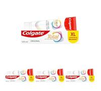 Colgate Total Active Prevention Original Toothpaste 125ml | Fights Root Causes* of Many Oral Health Problems³ | 24h Antibacterial¹ Protection | Clinically Proven | Patented² Technology (Pack of 4)