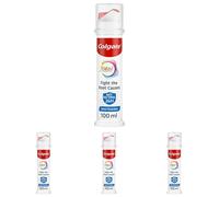 Colgate Total Active Prevention Teeth Whitening Toothpaste 100ml Pump Fights Root Causes of Many Oral Health Problems 24h Antibacterial Protection cl