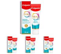 Colgate Total Advanced Enamel Strength Toothpaste 75ml | Enamel Repair Toothpaste | Helps Repair weakened Enamel* | Superior 24 Hour Bacterial Defence** (Pack of 4)