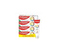 Colgate Total Original Toothpaste (4 x 100 ml), 24 Hour Antibacterial Toothpaste, Complete Protection for Your Whole Mouth, Protects Against Cavities,