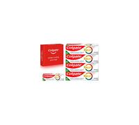 Colgate Total Original Toothpaste Multipack (4 x 75ml + 1 x 20ml), 24 hour antibacterial toothpaste, protects against cavities,