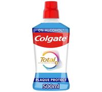 Colgate Total Peppermint Blast Mouthwash with CPC,500 ml (Pack of 1) | Protects Against Germs for 24hrs*