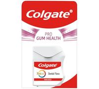 Colgate total Pro Gum Health Interdental Floss 25m - Waxed tooth Floss - Improves Gum Health - Helps Reduce Gum Problems - Helps Reduce tooth Decay - Removes Plaque Between Teeth and Gums