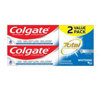 Colgate Total Toothpaste Whitening Gel Whitening Mint 4.8 Ounce (Pack of 2)