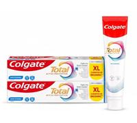 Colgate Total Whitening Toothpaste 125ml, (Pack of 2) | Fights root causes* of many oral health problems³, 24h antibacterial¹ protection with clinically proven patented² technology