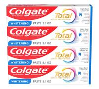 Colgate Total Whitening Toothpaste, 5.1oz, 4 Pack
