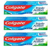 Colgate Triple Action Anticavity Toothpaste Mint Freshness 75ml - Pack of 3