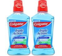 Colgate Triple Action Mouthwash 500ml X 2