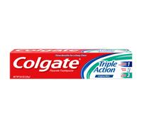 Colgate Triple Action Toothpaste, Mint, 8 Ounce