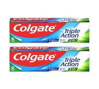 Colgate Triple Action Toothpaste Original Mint (75MLx 2 Pack) - Whiter Teeth,Cavity Protection, Fresh Breath - Daily Fluoride Toothpaste for Complete Oral Care TBL PRO