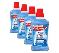 Colgate Triple Action Xtra White Mouthwash 500ml (Pack of 4)
