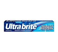 Ultra Brite Advanced Whitening Anticavity Fluoride Toothpaste, Clean Mint, 6 Oz