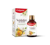 Colgate Vedshakti Oil Pulling 200ml Ayurvedic Sesame Oil Mouthwash with Neem, Clove & Lemon