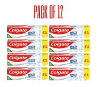 Colgate White Teeth Toothpaste 75ml Pack of 12 Bulk Toothpaste Oral Care