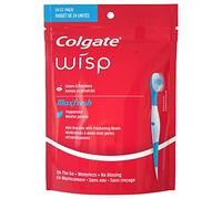 Colgate Battery Powered Wisp Portable Mini-Brush Max Fresh gfqBUe, Peppermint, 2 Pack (24 Count)