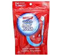 Colgate Wisp Portable Mini-Brush Max Fresh, Peppermint, 24 Count