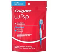 Colgate Wisp Portable Mini-Brush Optic White, Coolmint, 24 Count