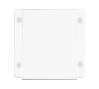 CoLGYBaZ 12-Pack Acrylic Wall Mount Sign Holder 8.5x11 Inch, Thickened Clear Menu Holders with Strong Suction Cups, Easy to Install Wall Mounted Frames for Posters, Notices, Photos, Kids Art, Restaura