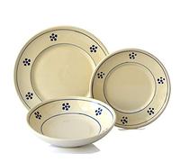 Colì Dinner Service 12 People Dinner Service 6 People Colored Dinner Service Hand Painted Star Design Table Service for 6 People