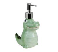 Colias Wing Cute Cartoon Animal Shaped Soap Dispenser with Plastic Pump, Refillable Lotion Soap Bottle, Lotion Bottle, Hand Soap Dispenser, Home Decoration-Crocodile