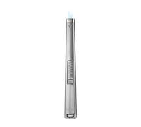 Colibri Aura Jet -flame Candle Lighter | Luxury Finish, Metal Construction | Long Shape, Extended Reach | Flat Wide Flame | Windproof | Butane Refillable (Butane Not Included) | Beautiful Giftbox