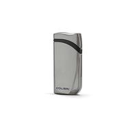 Colibri Falcon Jet Lighter- Powerful and Windproof- Single Jet Flame - Blue Fuel Window - Single Action Ignition- Refill with Butane (No Gas Included) - Nice Elegant Gift Box
