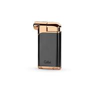 Colibri Pacific Soft Flame Lighter | Pipe Lighter | Premium metal construction | Works With Butane (Is Not Included) | Nice Elegant Gift Box | Two Year Warranty Rose Gold