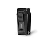 Colibri Quantum Triple Jet Flame Lighter | Built In V Shaped Cigar Cutter | lighter for smoking cigars | Wind Resistant | Works With Butane (Not Included) | Nice Elegant Gift Box | Two Year Warranty