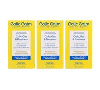 Colic Calm Infant Gripe Water for Colic, Helps Fussiness, Upset Stomach, and Baby Gas Relief, 2 fl oz (Pack of 3)