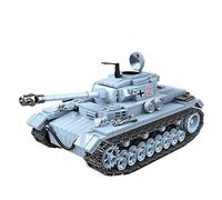 ColiCor Military Tank Building Model Kit, 716pcs German No.4 Medium Military Tank Construction Set, Army Tank Building Block Kit for kids and adults, Building Block Compatible with Lego